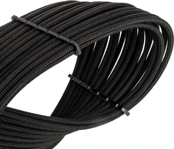 BitFenix Alchemy 6/8-Pin PCIe Verlängerung 45cm, sleeved schwarz