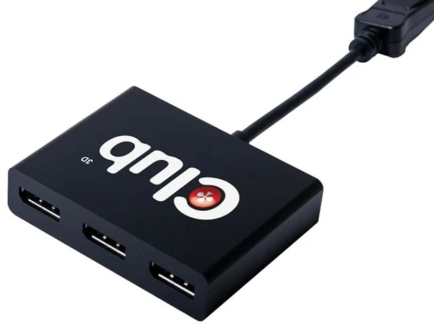 Club 3D SenseVision CSV-5300, 3x DisplayPort 1.2