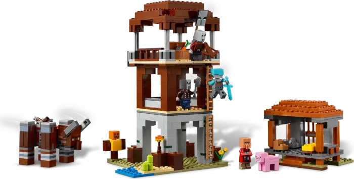 LEGO Minecraft - Ein Verwüster am Plünderer-Außenposten