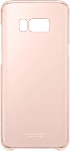 Samsung Clear Cover für Galaxy S8+ pink