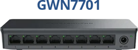 Grandstream GWN7700 Series Desktop Gigabit Switch, 8x RJ-45 (GWN7701)