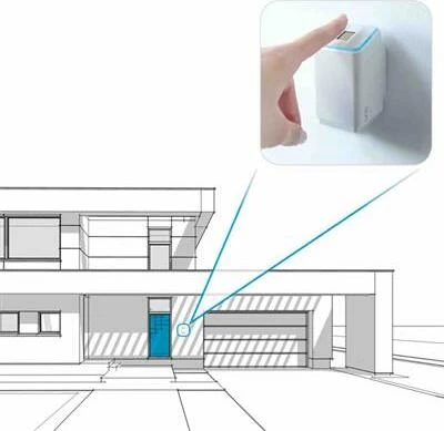 ekey uno Fingerprint für Nuki Smart Lock, DC-Anschluss