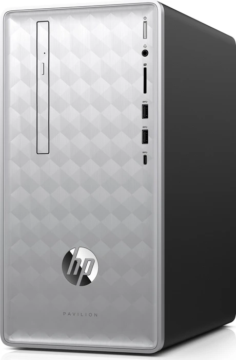 HP Pavilion 590-p0538ng, Natural Silver, Core i5-9400F, 16GB RAM, 256GB SSD, 1TB HDD, GeForce GT 1030