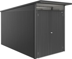 Biohort AvantGarde ECO A4 Gerätehaus mit Doppeltür dunkelgrau-metallic