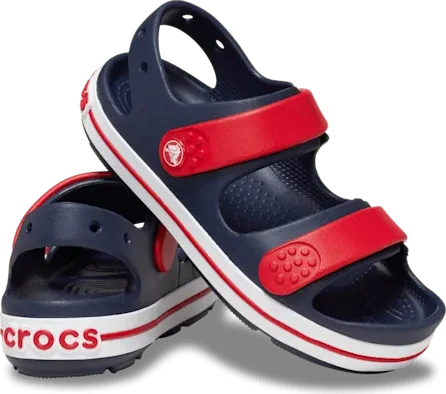 Crocs Crocband Cruiser Sandal navy/varsity red (Junior)
