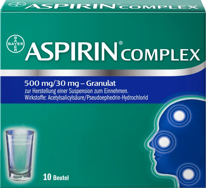 Bayer Aspirin Complex Granulat Beutel, 10 Stück (2x 5 Stück)