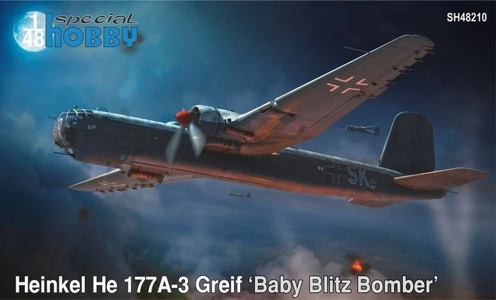 Special Hobby Heinkel He 177A-3 Greif Baby Blitz Bomber (SH48210)