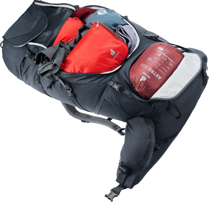 Deuter Aircontact Core 70+10 schwarz/nightblue
