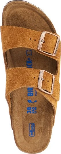 Birkenstock Arizona Veloursleder mink (Damen)