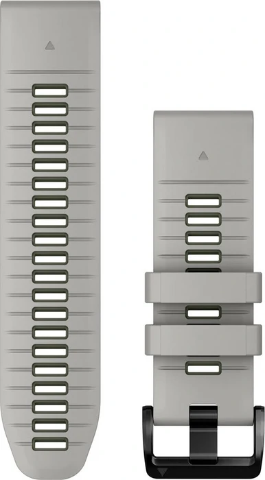Garmin Ersatzarmband QuickFit 26 Silikon fog grey/moss
