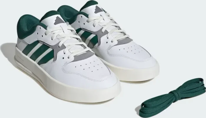 adidas Court 24 cloud white/collegiate green/off white