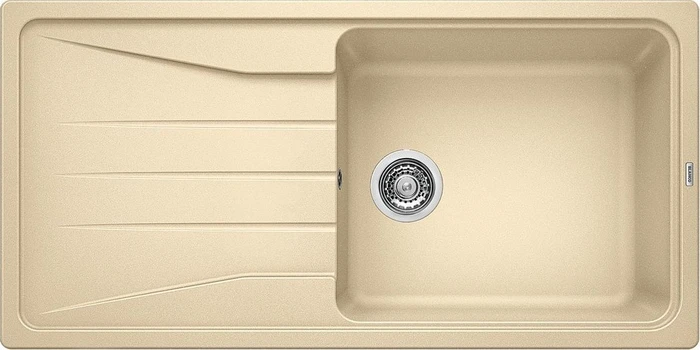 Blanco Sona XL 6S Einbau Becken reversibel mit Ablauffernbedienung champagner
