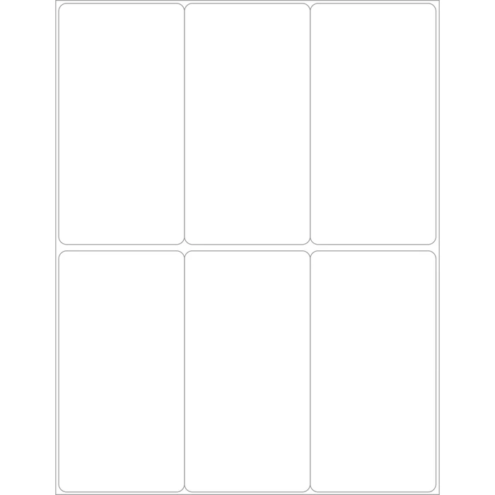 Herma Vielzwecketiketten, 40x75mm, weiß, 32 Blatt (192 Etiketten)