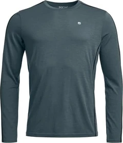Ortovox 185 Rock'N'Wool Funktionsshirt langarm dark arctic grey (Herren)