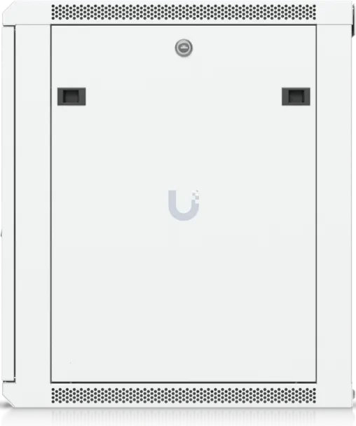 Ubiquiti 12U Rack Cabinet, 19" Wandgehäuse 12HE, Glastür, weiß, 560mm tief