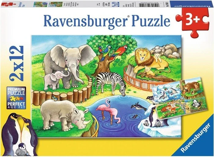 Ravensburger Puzzle Tiere im Zoo