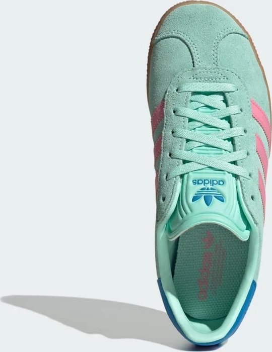 adidas Gazelle clear mint/bliss pink/bright blue (Junior)