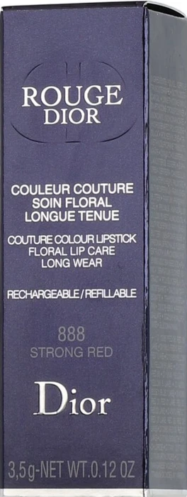 Christian Dior Rouge Metallic Dior Lippenstift N°888 Strong Red, 3.5g