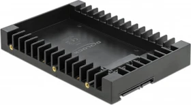 DeLOCK 3.5" auf 1x 2.5" Einbaurahmen, schwarz
