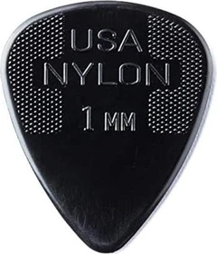 Dunlop Nylon Standard Pick, 1.0mm, 12-Pack