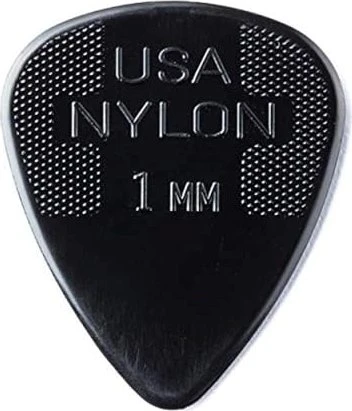 Dunlop Nylon Standard Pick, 1.0mm, 12-Pack