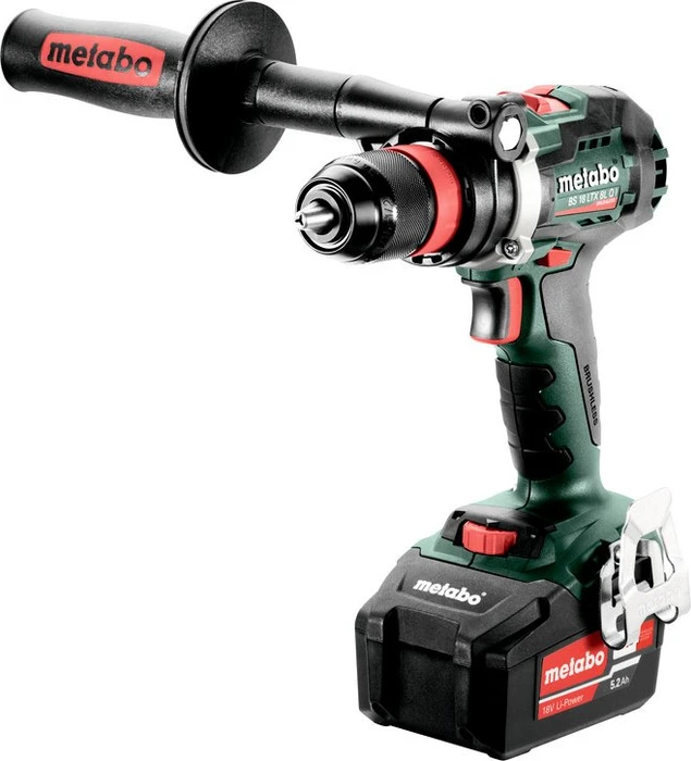 Metabo BS 18 LTX BL Q I Akku-Bohrschrauber inkl. Koffer + 2 Akkus 5.2Ah