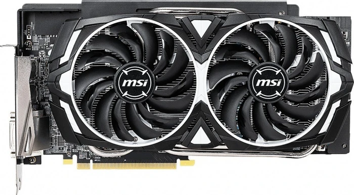 MSI Radeon RX 590 Armor 8G OC, 8GB GDDR5, DVI, 2x HDMI, 2x DP