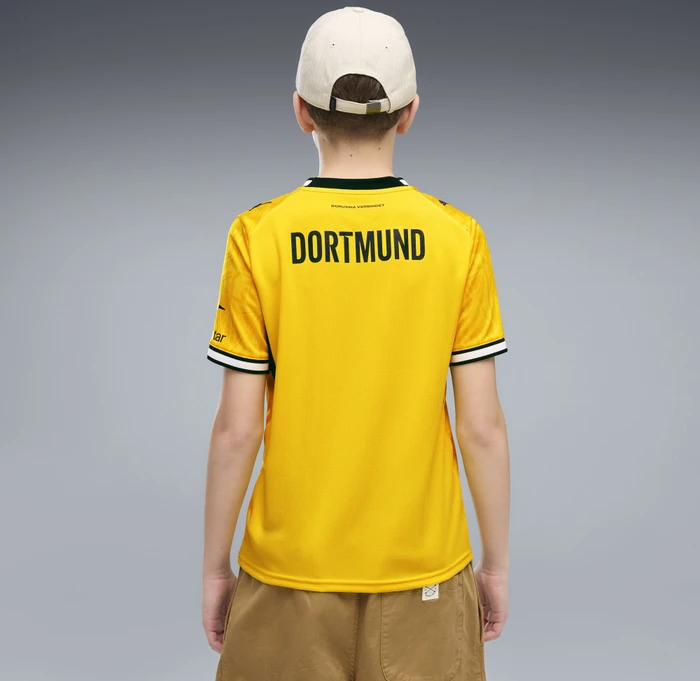 Puma BVB Borussia Dortmund 2026/2027 Heimtrikot kurzarm faster yellow/puma black (Junior)