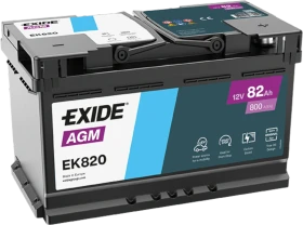Exide AGM EK820
