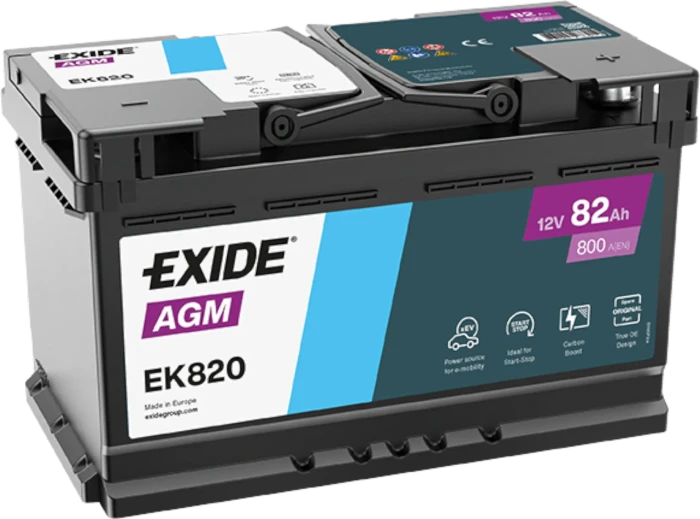Exide AGM EK820