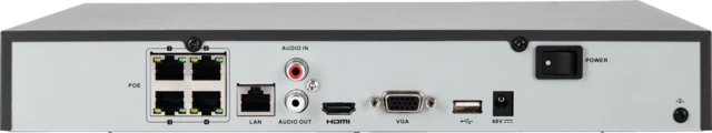 ABUS Security-Center TVVR36401 PoE 4-Kanal, Netzwerk-Videorecorder