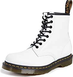 Dr. Martens 1460 Smooth Leather Lace Up Boots weiß