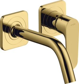 Hansgrohe Axor Citterio M Waschbeckenarmatur 167mm polished goldoptik