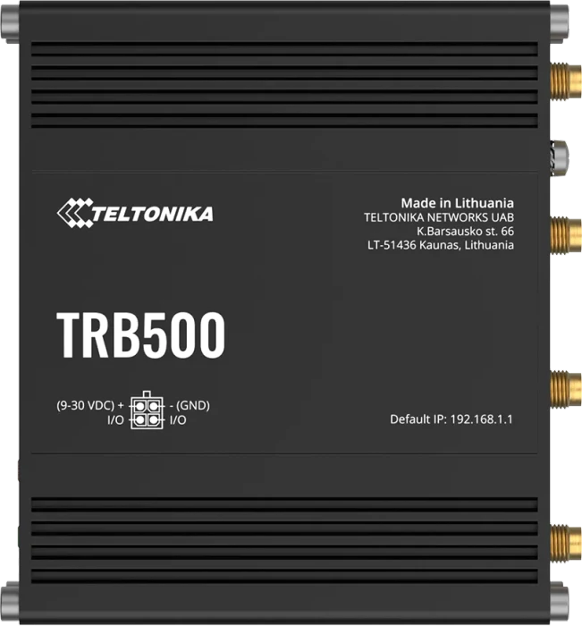 Teltonika TRB500 Industrial Gateway, Industrial, 5G
