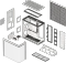 HAVN HS 420 VGPU White, Glasfenster Vorschaubild