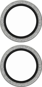 PanzerGlass Safe Camera Lens Protector für Apple iPhone 16/16 Plus Glitter Silver