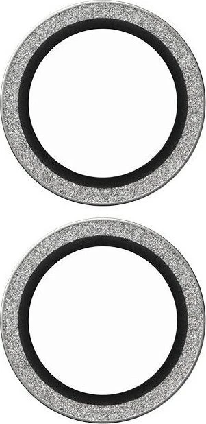 PanzerGlass Safe Camera Lens Protector für Apple iPhone 16/16 Plus Glitter Silver