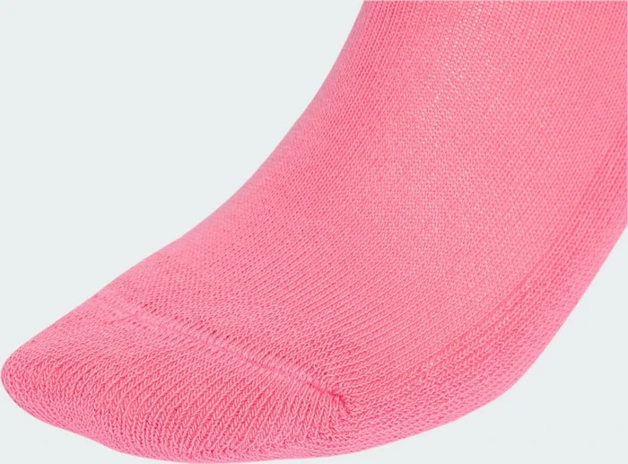 adidas Linear Crew Cushioned Socken off white/pink fusion, 3 Paare