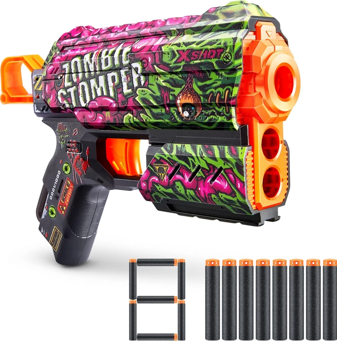 Zuru X-Shot Skins - Flux Zombie Stomper