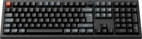 Keychron V6 Ultra 8K Wireless, schwarz, LEDs RGB, hot-swap, Keychron Silk POM RED, USB/Bluetooth, DE (V6U-D1-DE)