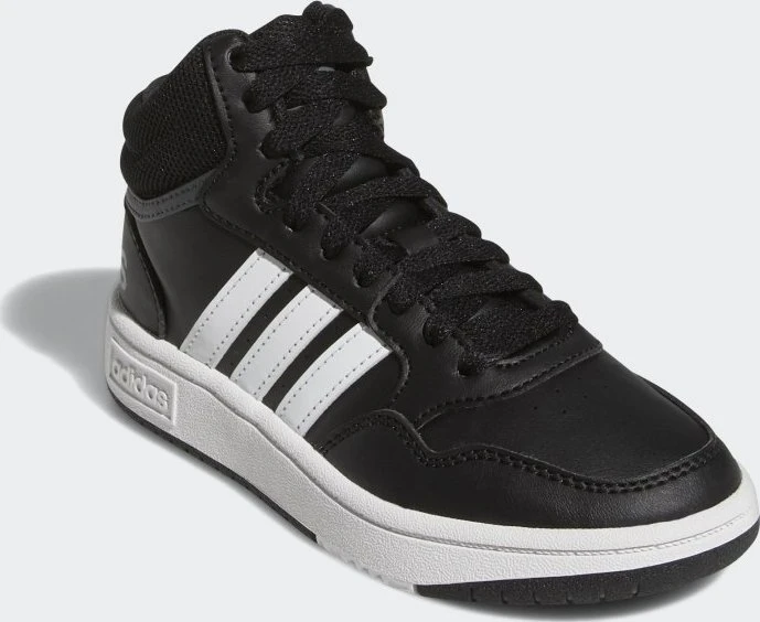 adidas Hoops Mid core black/cloud white/grey six (Junior)