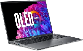 Acer Swift Go 16 OLED SFG16-72-782U, Steel Gray, Core Ultra 7 155U, 16GB RAM, 1TB SSD, DE