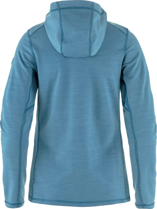 Fjällräven Keb Fleece Hoodie Funktionsjacke dawn blue (Damen)