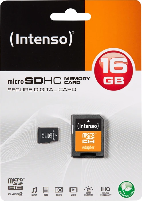 Intenso R21/W5 16GB Kit, Class 4