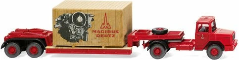 Wiking Tiefladesattelzug Magirus Deutz Magirus