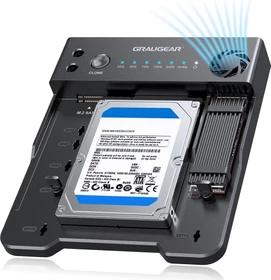 Graugear Bidirektionale Klonstation M.2/2.5"/3.5", Standalone