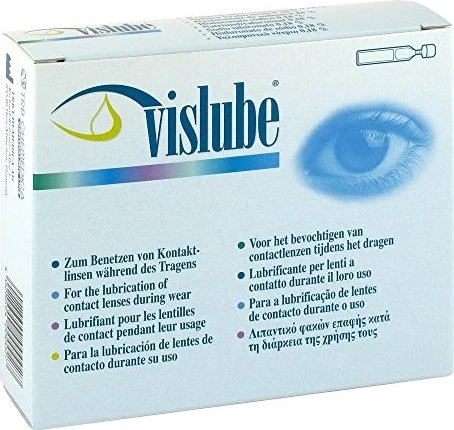 Vislube Augentropfen Einzeldosispipetten