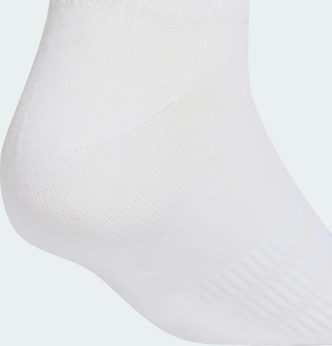 adidas Thin and Light Ankle Socken medium grey heather/white/schwarz, 3 Paare