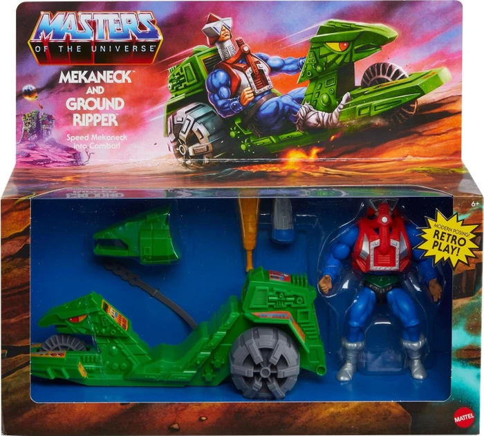 Mattel Masters of the Universe - Origins - Ground Ripper + Mekaneck