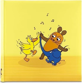 Hama Jumbo Fotoalbum, 30x30, 80 weiße Seiten, Die Maus gelb